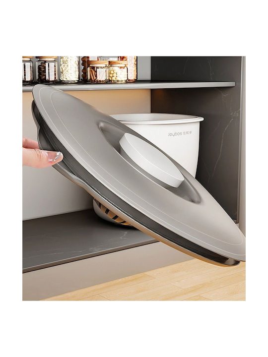 Plastic Lunch Box Rotating Dry Food Storage 7200ml