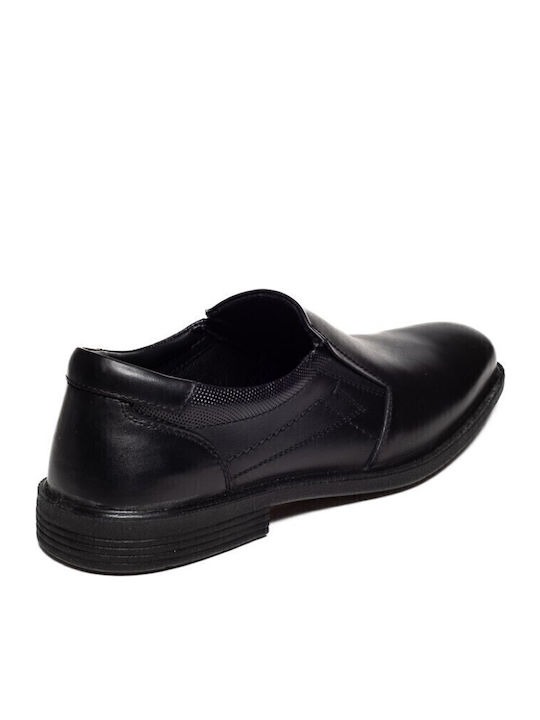 Δερμάτινα Ανδρικά Loafers σε Μαύρο Χρώμα