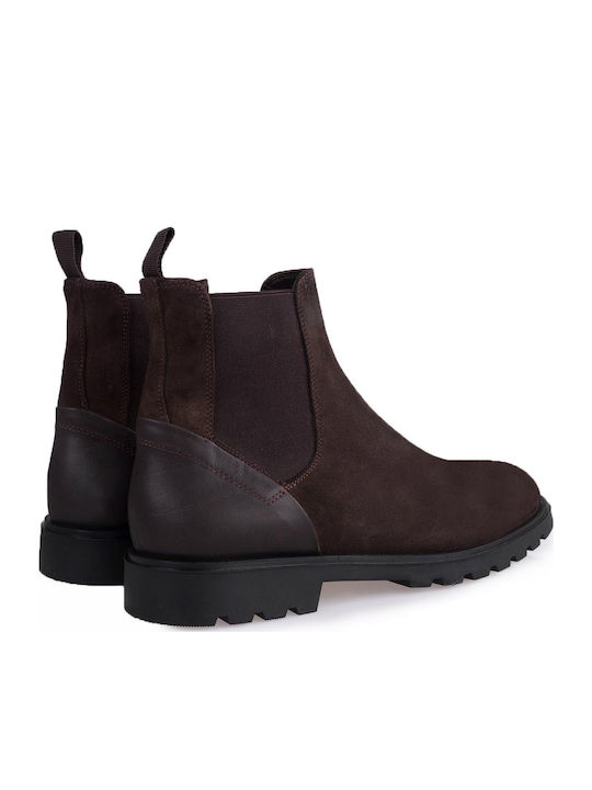 Suede Brown Men's Boots