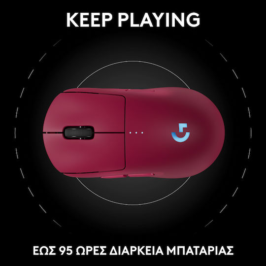 Logitech G Pro 2 Lightspeed Drahtlos RGB Gaming Gaming Maus 44000 DPI Rosa