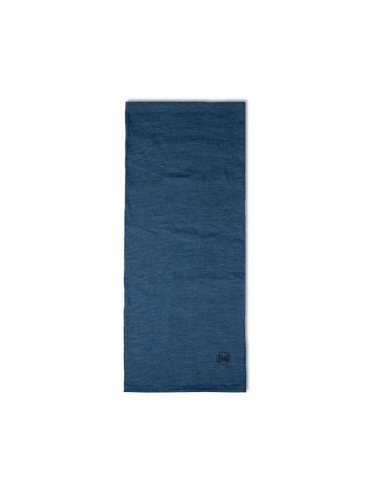 Buff Merino Halswärmer für Motorradfahrer Wolle Blau Farbe