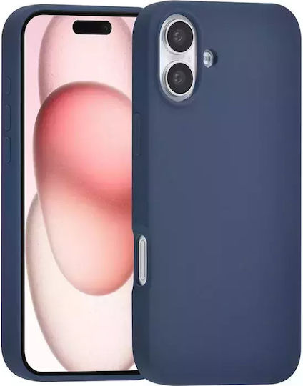 Tuniq iPhone 16 Plus Премиум Калъф от Течен Силикон Тъмносин
