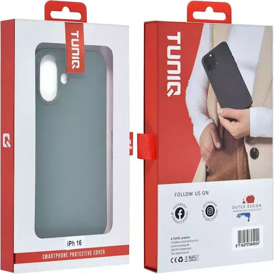 Tuniq iPhone 16 Silicone Case Green