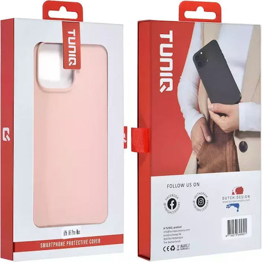 Tuniq iPhone 16 Pro Max Premium Liquid Silicone Case Pink