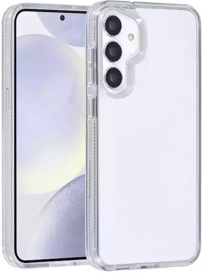 Tuniq Samsung Galaxy S24 Plus Hard Case Silicone Frame White