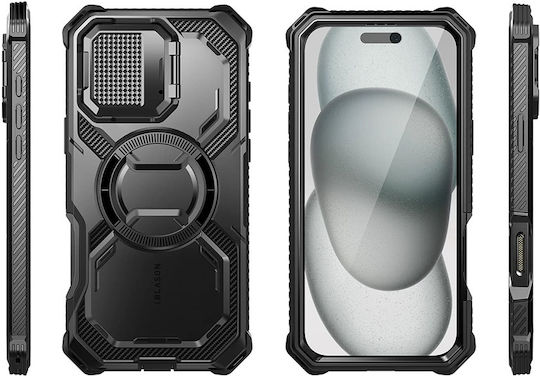 i-Blason Armorbox Задна корица Силикон Черен (iPhone 16 Plus)