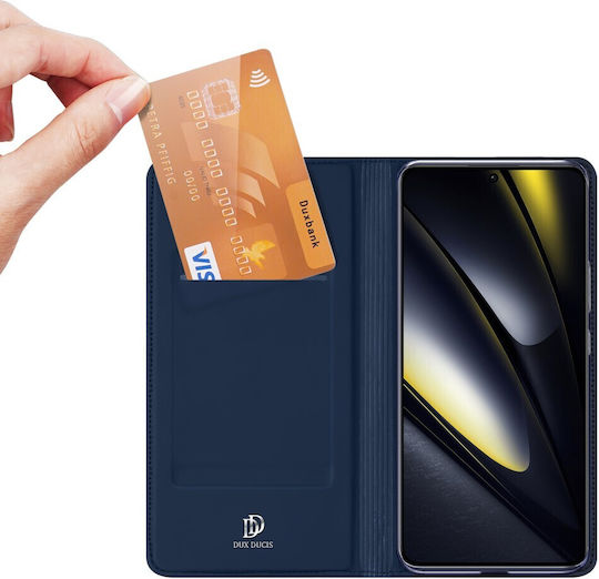 Dux Ducis Θήκη Xiaomi Poco F6 Skinpro Σκούρο Μπλε