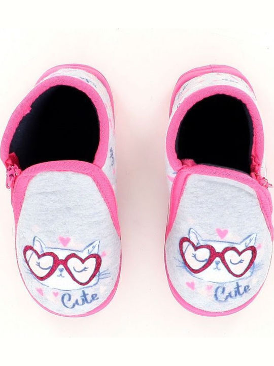 Kinderhausschuhe Stiefel Rosa