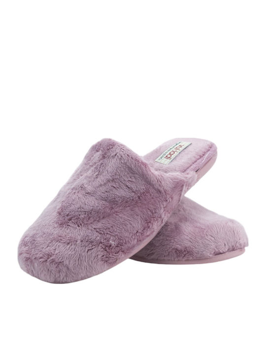 Papuci de Damă de Iarnă Violet