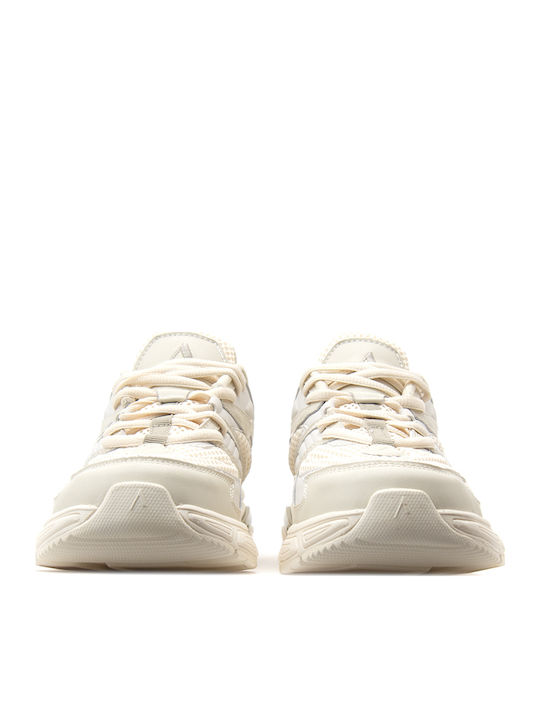 Gravity Ανδρικά Sneakers Γκρι- Εκρου