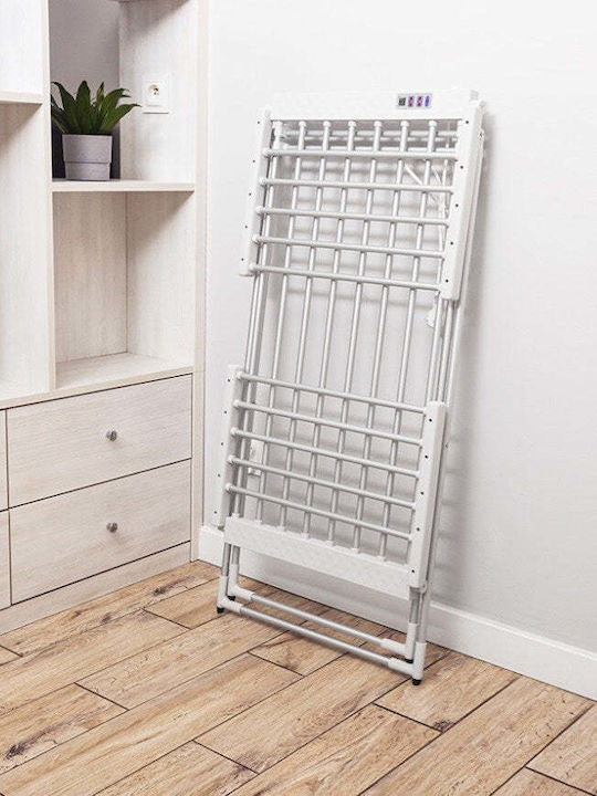 N'Oveen Aluminum Folding Electric Floor Clothes Drying Rack