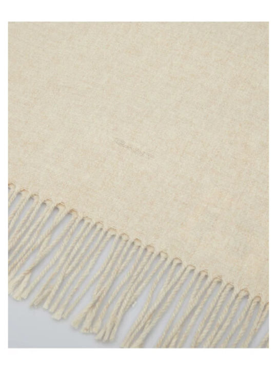 Gant Men's Wool Scarf Beige