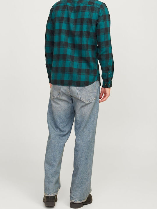 Jack & Jones Hemd Deep Teal Petrol