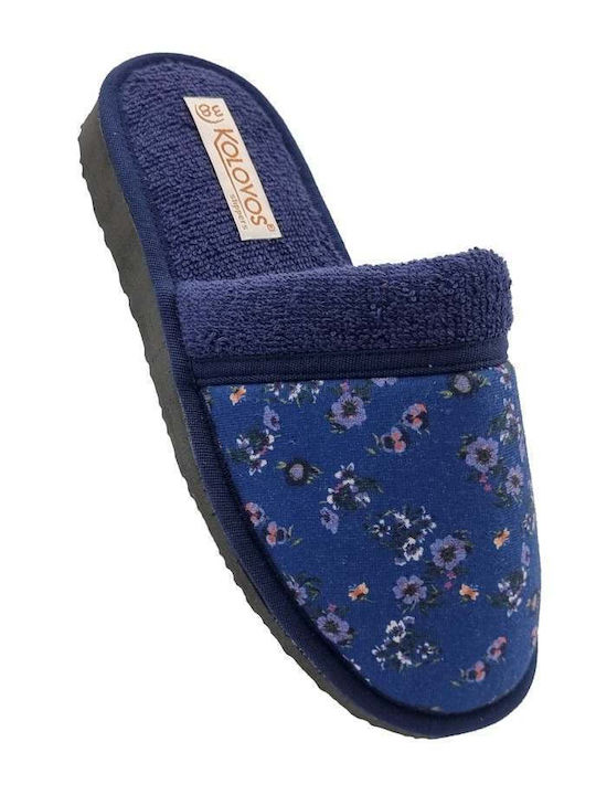 Winter Women's Slippers Blue