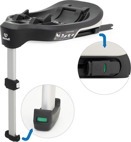 Dovadi Baby Car Seat Base Black with Isofix
