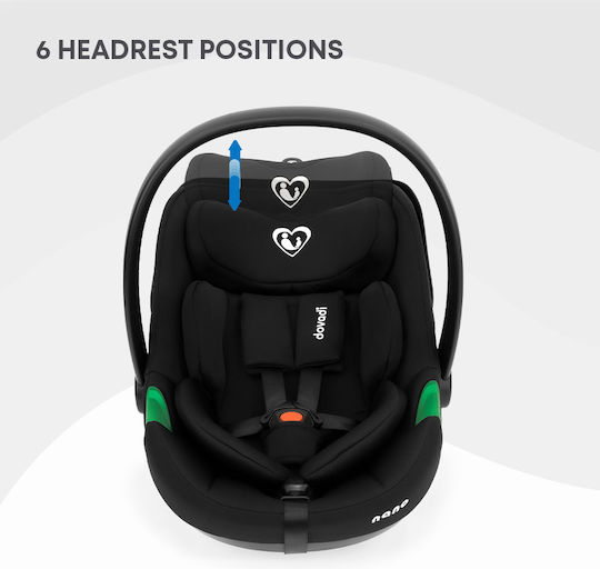 Dovadi Nano Καθισματάκι Αυτοκινήτου i-Size Midnight Black 0-13 kg