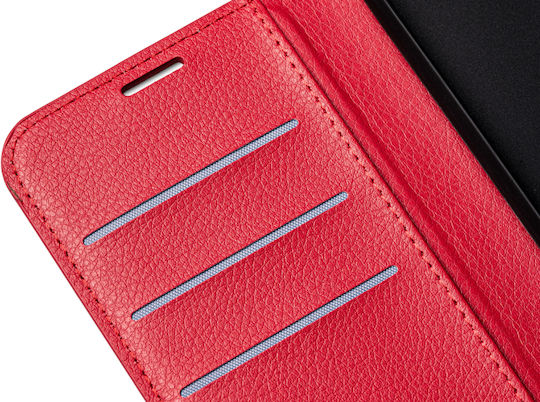 Naxius Case Book Red Samsung A55 5g Naxius