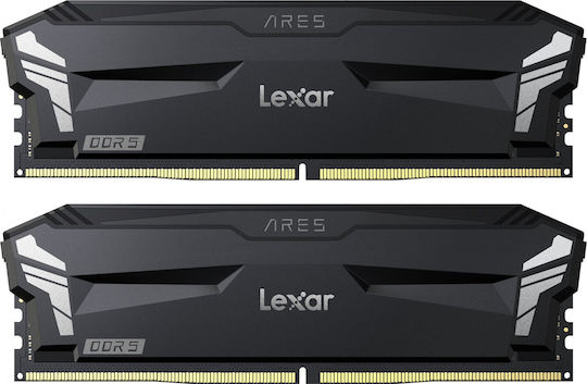 Lexar ARES Gaming DDR5 32GB RAM με 2x16GB Modules και Ταχύτητα 6000 για Desktop