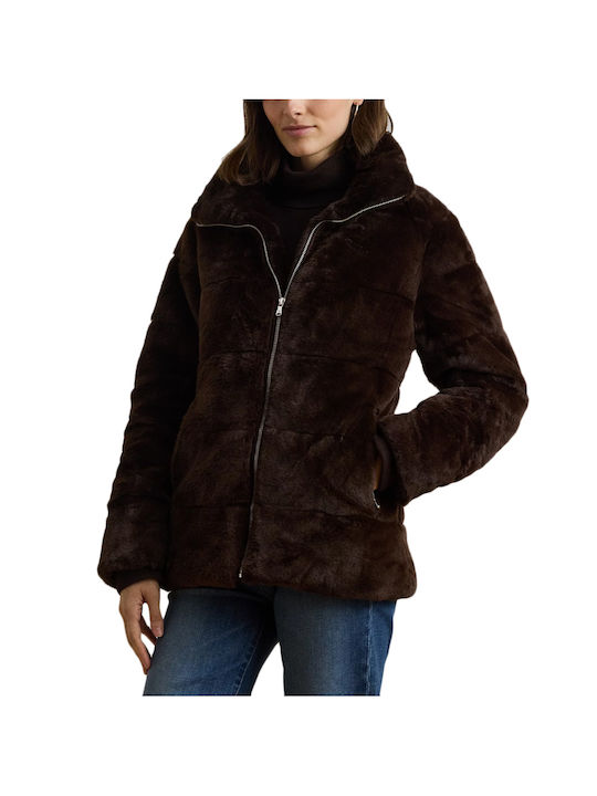 Ralph Lauren Women's Fur Coffee