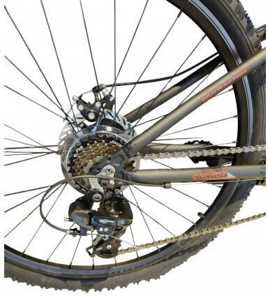 Energy 26" 2025 Schwarz Mountainbike mit 21 Gängen und Mechanische Scheibenbremsen
