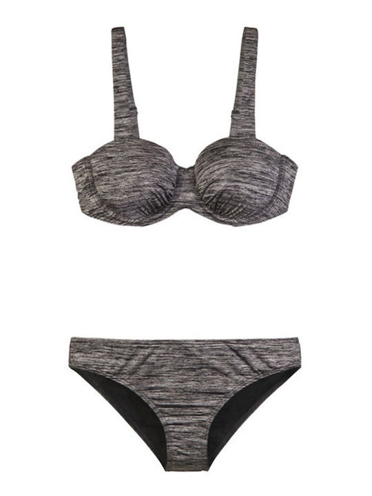 Set Bikini Γκρι