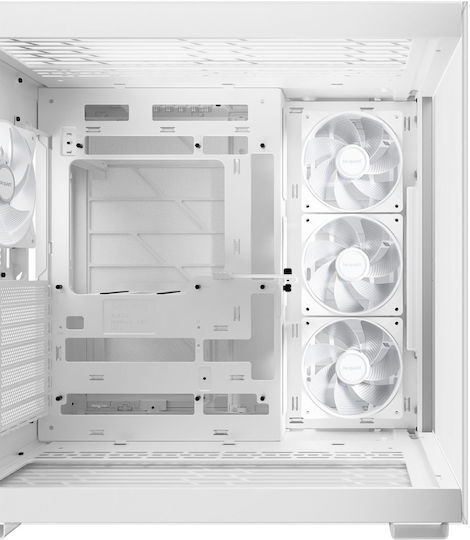 Be Quiet Light Base 600 LX Gaming Midi Tower Κουτί Υπολογιστή με Πλαϊνό Παράθυρο και RGB Φωτισμό Λευκό