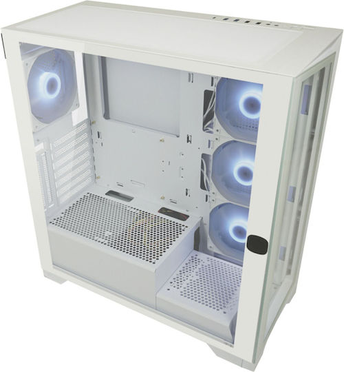LC-Power Gaming 806W - Crosswind_X Midi Tower Κουτί Υπολογιστή με Πλαϊνό Παράθυρο Λευκό