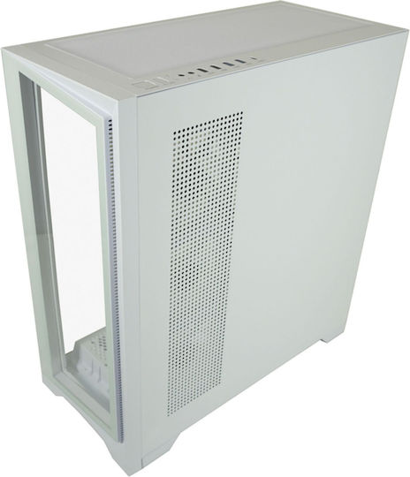 LC-Power Gaming 806W - Crosswind_X Midi Tower Κουτί Υπολογιστή με Πλαϊνό Παράθυρο Λευκό