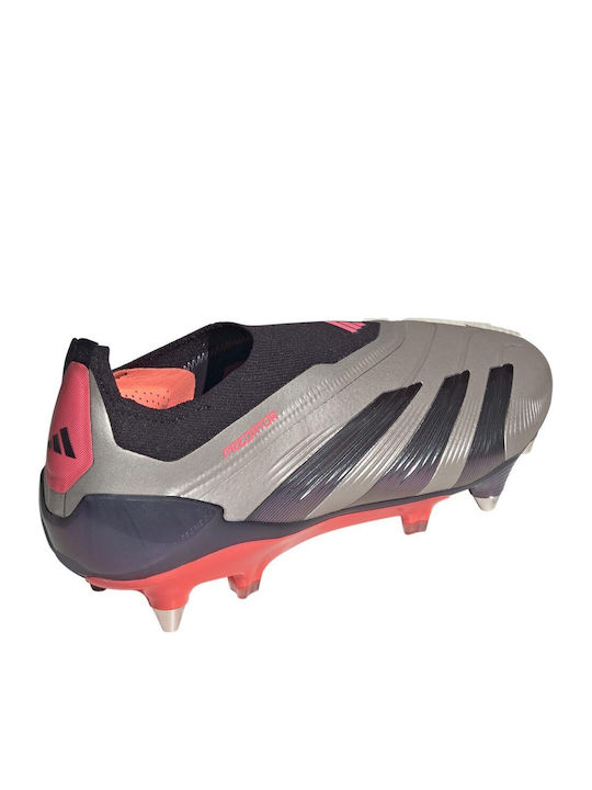 adidas Predator Elite Футболни Обувки с Бутони Сребристи