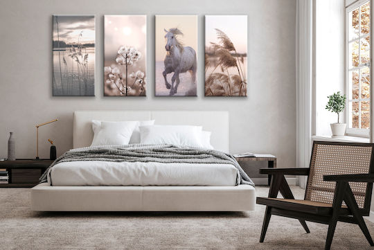 Decowalls De patru ori Tablou pe Pânză 80x160cm