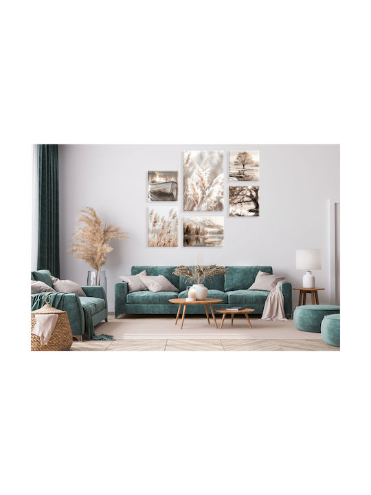 Decowalls 6-Piece Painting on Canvas 100x140cm