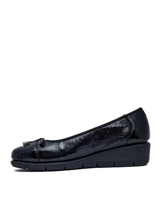 Anatomic Leather Ballerinas Black