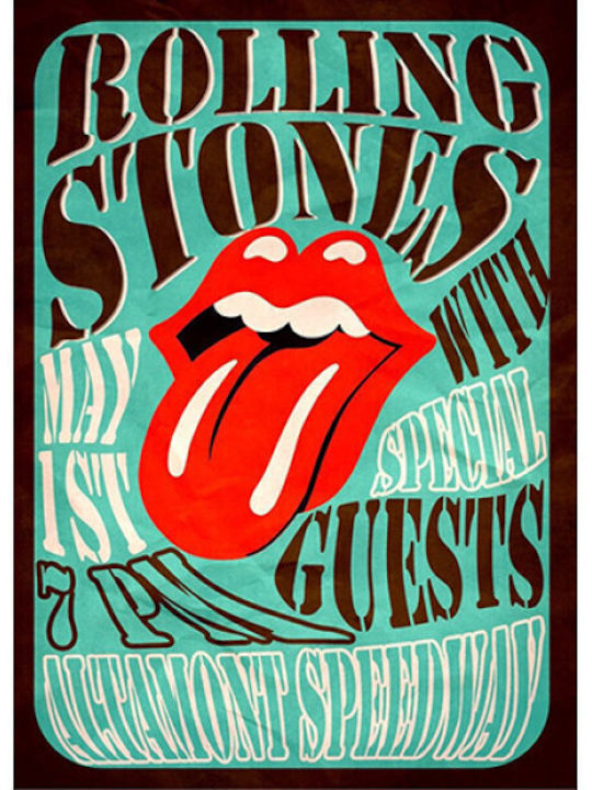 Takeposition T-cool T-shirt Rolling Stones Λευκό