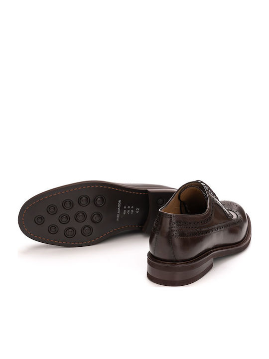 Men's Leather Casual Shoes Brown