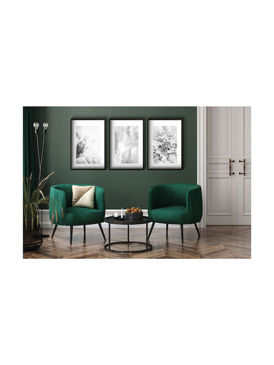 Boho Wall Posters Bedroom Living Room Delicate Flowers Marble 3x 50x70