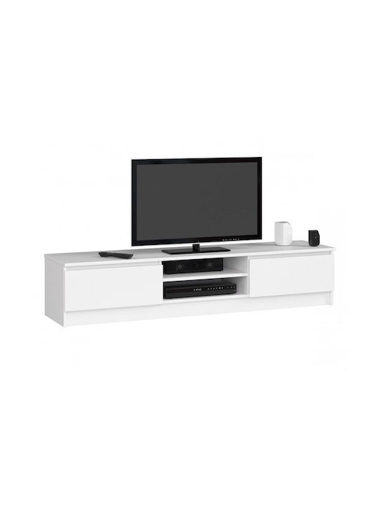 Stand TV Alb L160xA40xÎ33.4cm