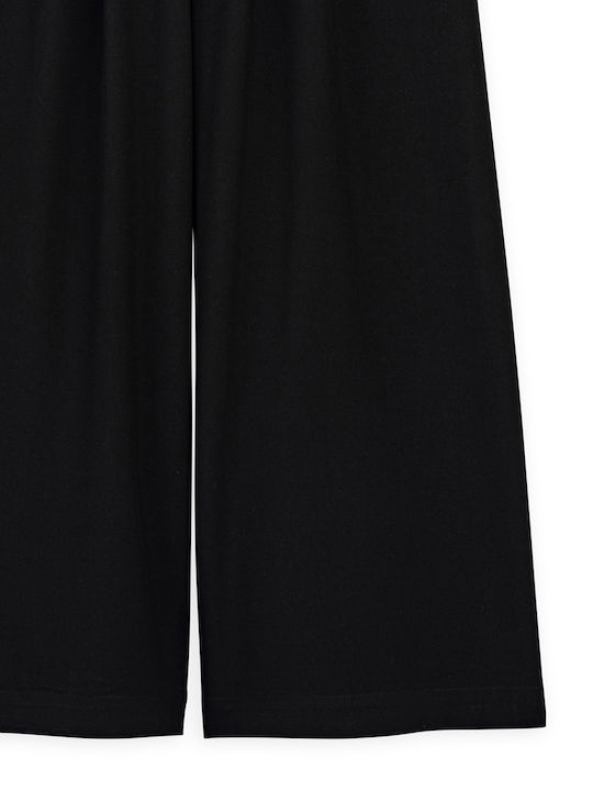 Damen Stoff Hose Black