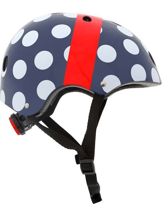 Hornit Polka Dot Детска Каска за Велосипед БМХ Синя
