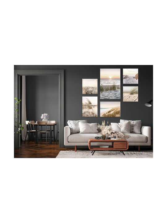 Decowalls 6-Piece Painting on Canvas 140x100cm