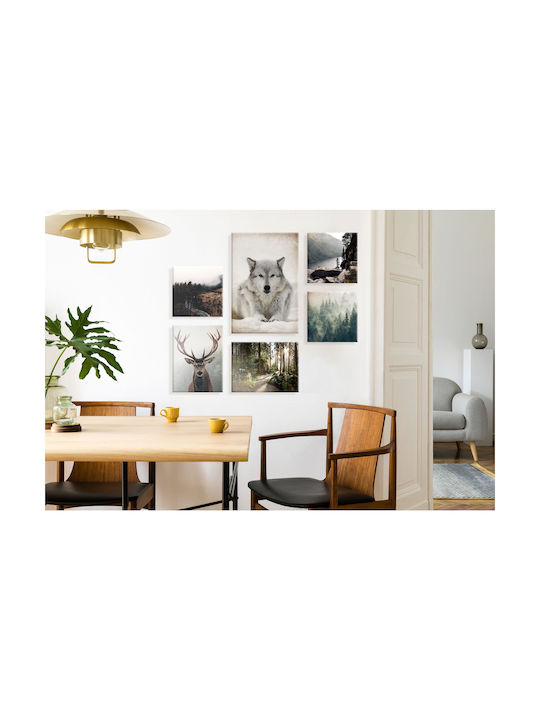 Decowalls 6 части Картина Платнен 140x100см