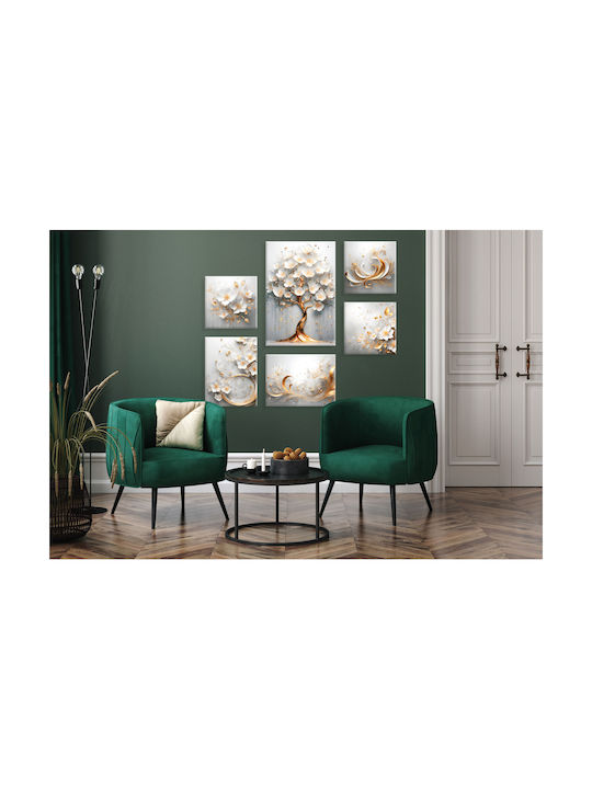 Decowalls 6 части Картина Платнен 100x140см