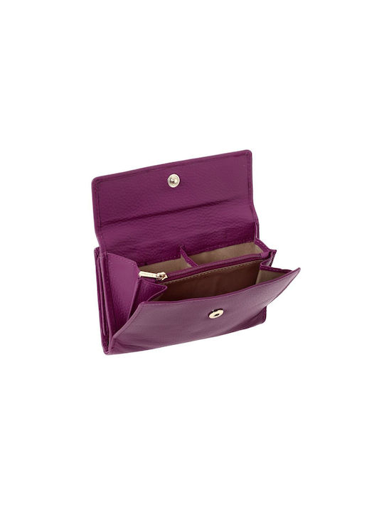 Lavor Leather Women's Wallet Purple