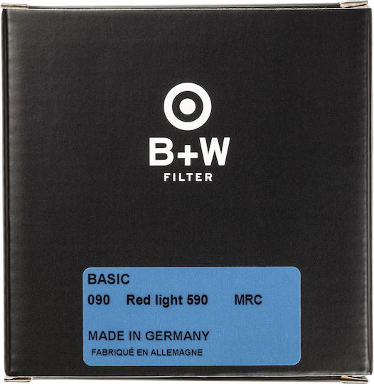 B+W Light 590 Coloured Lens Filter Diameter 82mm with MRC Coating Scratch Resistant for Photography Lenses