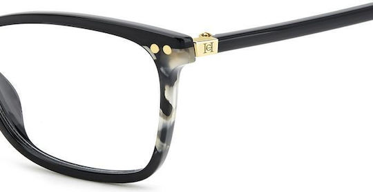 Carolina Herrera Plastic Eyeglass Frame Black HER 0280 807