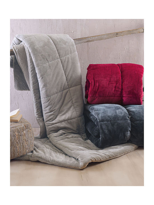Rythmos Duvet Cover Single 160x220cm Tilty Grey Blue 250 GSMGsm