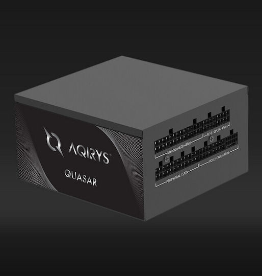 Aqirys Quasar 1200W Black Computer Power Supply Full Modular 80 Plus Platinum