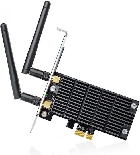 TP-LINK Archer T6E v2 Ασύρματη Κάρτα Δικτύου Wi‑Fi 5 (1300Mbps) PCI-e