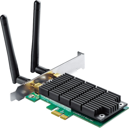 TP-LINK Archer T4E v5 Ασύρματη Κάρτα Δικτύου Wi‑Fi 5 (1200Mbps) PCI-e