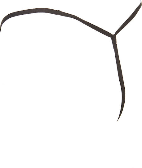 Comfort Ανδρικό Sexy String Μαύρο