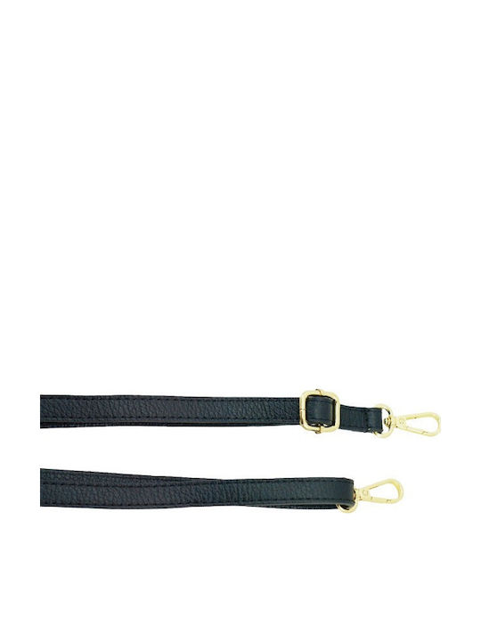 De piele Geantă de damă Crossbody Neagră